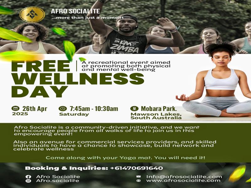 Afro Sociate's Wellness Day 3